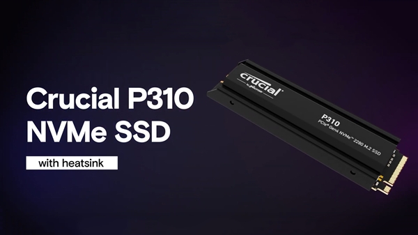 疯了吧！英睿达P310 SSD新增散热片 得多花284元