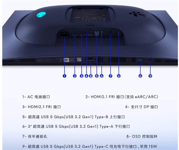 外星人AW2725Q显示器登陆国内：4K QD-OLED屏幕 首发6999元