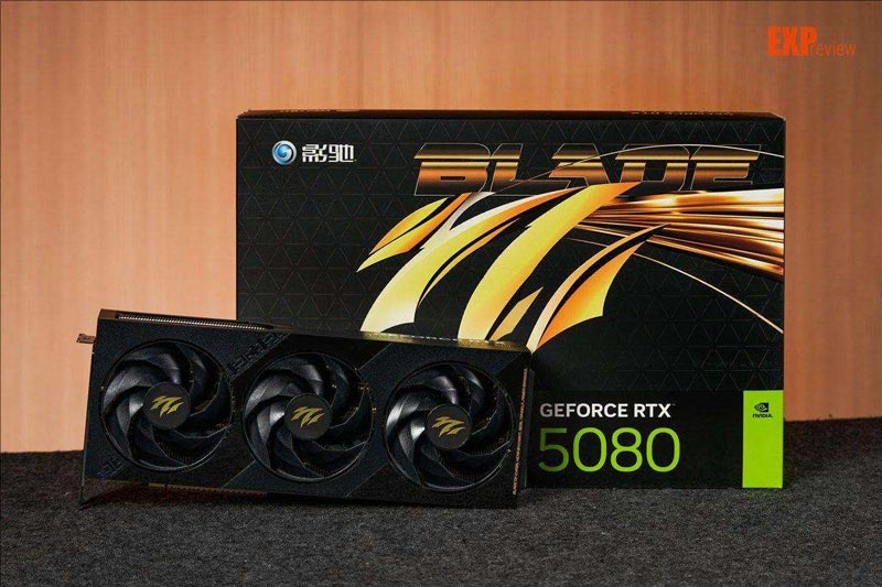 黑金设计搭配 DLSS 4! 影驰GeForce RTX 5080魔刃显卡评测