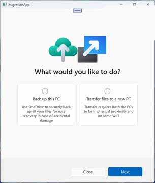 Win11 Beta预览版 Build 22635.4945新功能:迁移应用曝光 助力PC数据转移
