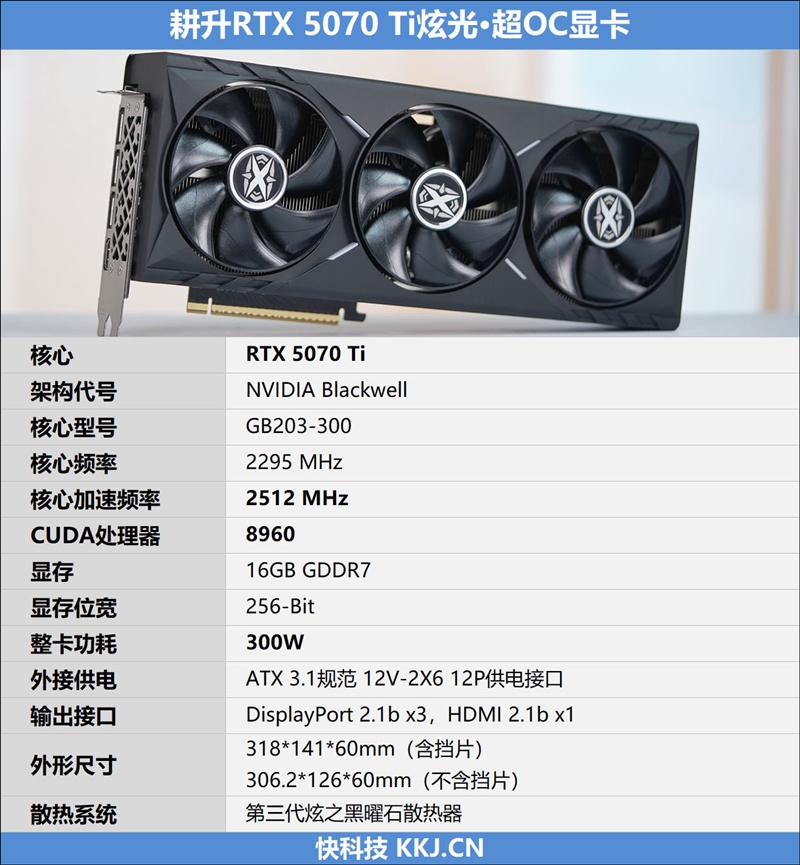 耕升RTX 5070 Ti炫光·超OC显卡评测：外形紧凑 性能不打折