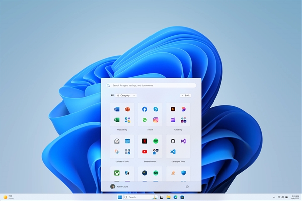 微软Win11开始菜单将迎大改！分享文件也更方便