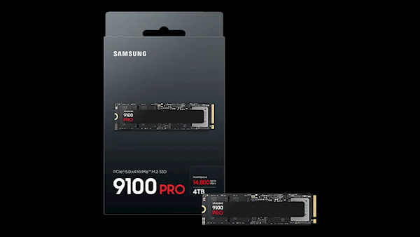 14.8GB/s读取全球最快！三星首款满血PCIe 5.0 SSD 9100 Pro发布：199.99美元起