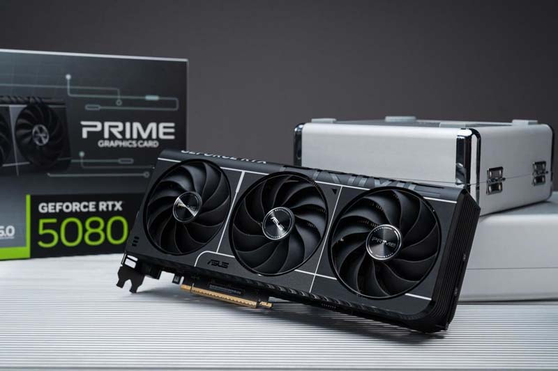 Ai玩家新选择! 华硕ASUS PRIME大师 RTX 5080显卡测评