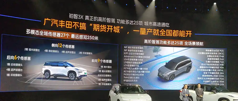 广汽丰田铂智3X正式上市，权益价10.49万起，智驾是看点